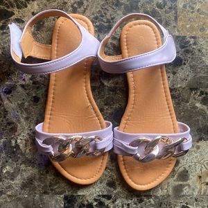 Girls size 4 sandals